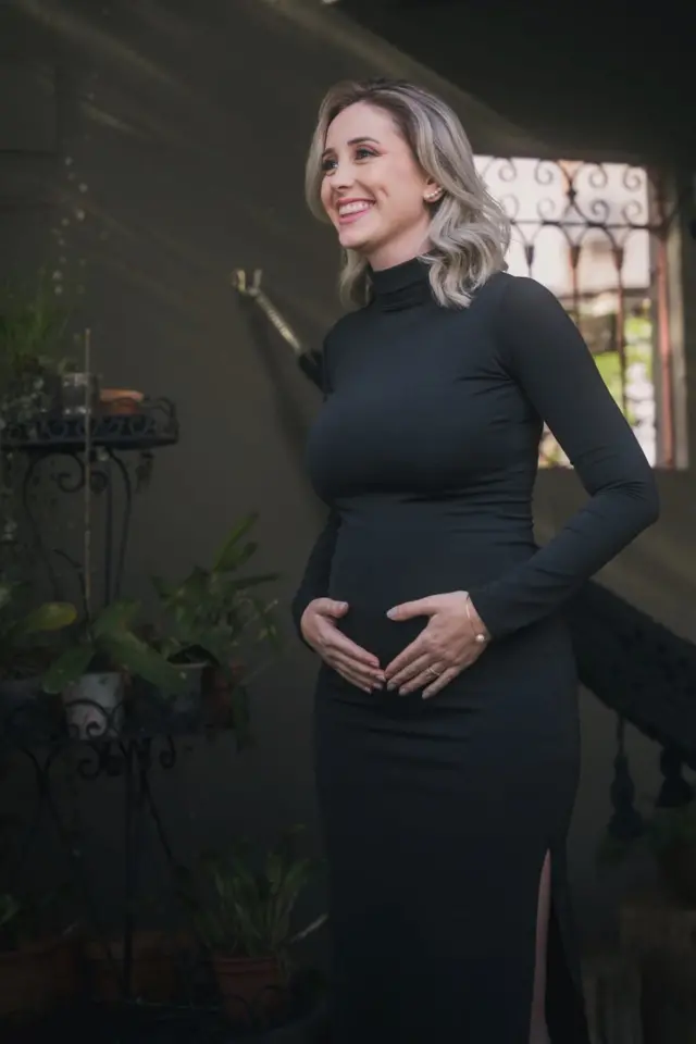 Angelica pregnant