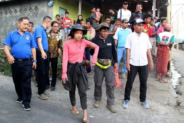 Gunung Rinjani gempa bumi