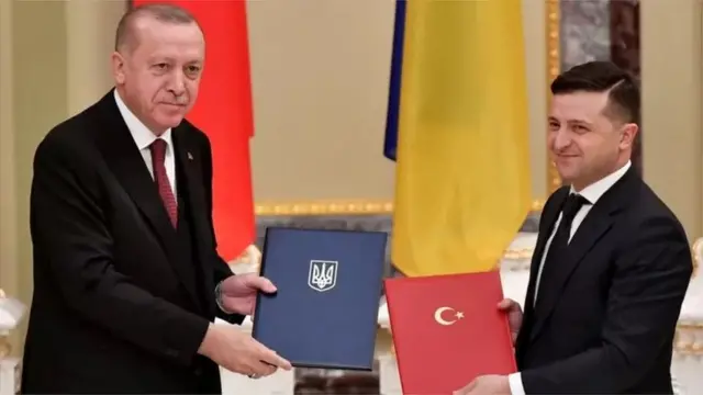 Turkigu waxa kale oo uu xidhiidh dhaw la leeyahay Ukraine.