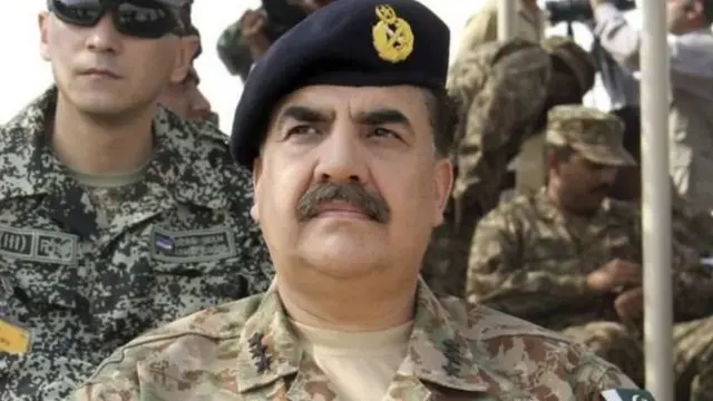 पाकिस्तान के मौजूदा सेना प्रमुख जनरल राहील शरीफ़