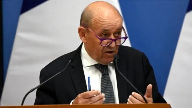 फ़्रांस के विदेश मंत्री ज़्यां ईवरे द्रियां