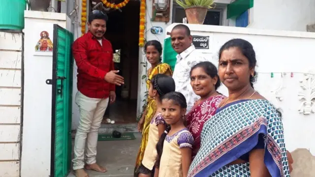 గృహ నిర్మాణం పథకంలో నిర్మించుకున్న ఇల్లు