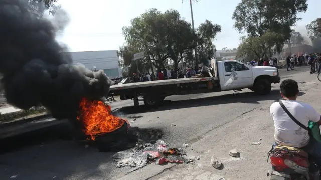 Protesta contra el "gasolinazo"