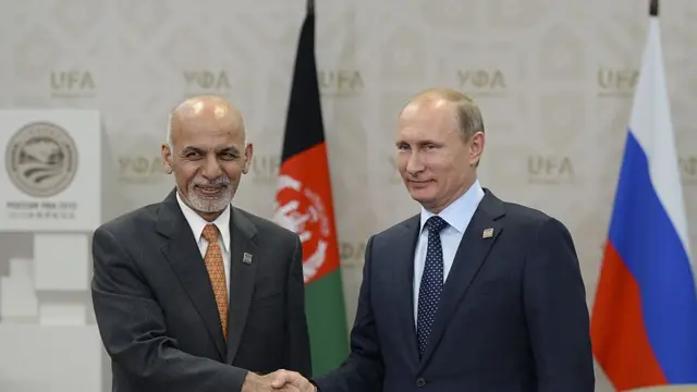 پوتین و اشرف غنی