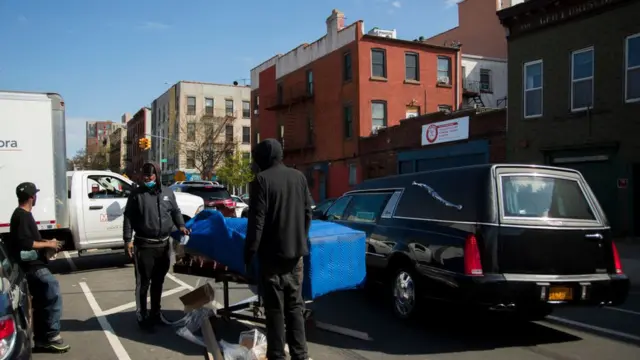 Entierro en Nueva York