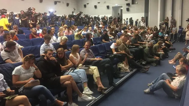 Прес-конференція Кольченка та Сенцова