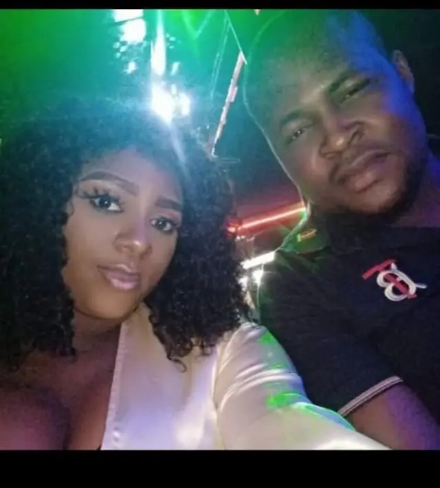 Chidinma and her husband before im death