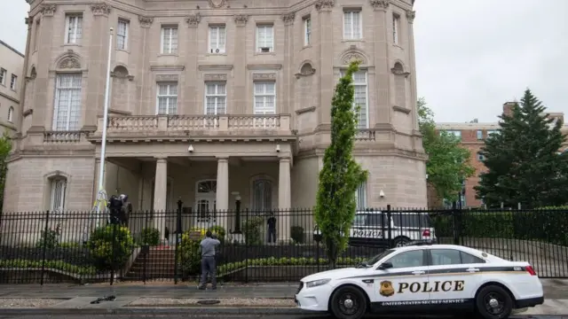 Sede de la embajada de Cuba en Washington D.C.