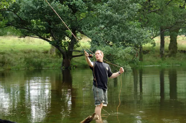 Stephen McGown pescando (Foto: Stephen McGown)