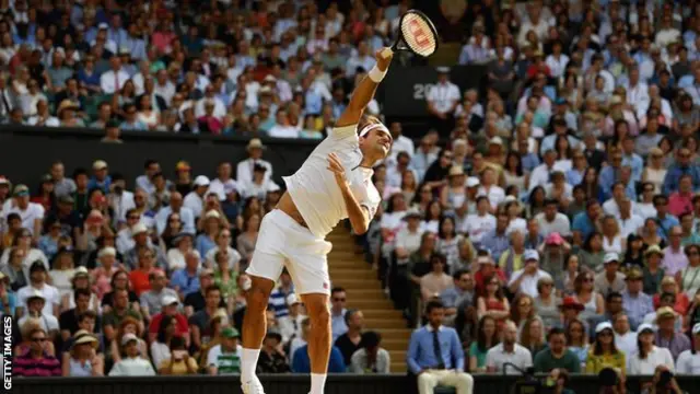 ウィンブルドン】 フェデラー、錦織を下し準決勝へ 大会通算100勝の大記録 - BBCニュース