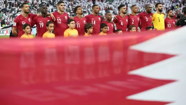 صورة جماعية لمنتخب قطر