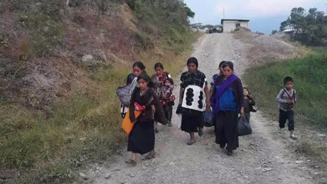 Más de 5.000 personas indígenas fueron desplazadas por la violencia en Chiapas. (Foto: Marcelo Pérez Pérez)