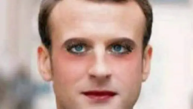 প্রেসিডেন্টের মেক-আপ নিয়ে সোশ্যাল মিডিয়ায় রঙ্গ