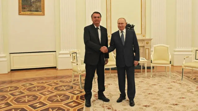 Bolsonaro e Putin