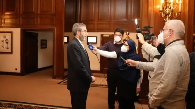 علی باقری کنی معاون سیاسی وزارت خارجه ایران مدتی است که در وین به سر می برد