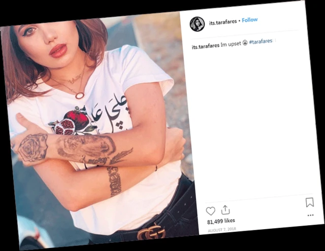 Instagram Tara Fares