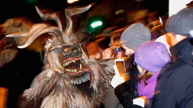 Desfile de los Krampus en Austria