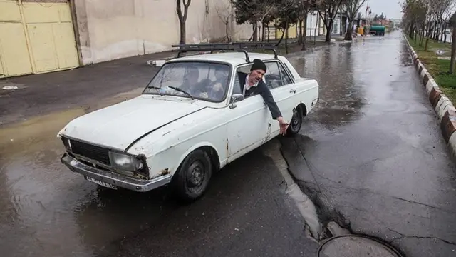 سیل در تبریز