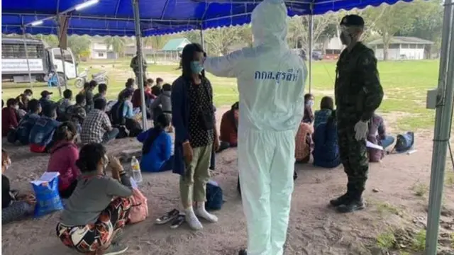 အလုပ်ရဖို့ ထိုင်းနိုင်ငံထဲ တရားမဝင်ဝင်ရောက်တဲ့မြန်မာတွေ နေ့စဉ် ဖမ်းဆီးခံနေရ