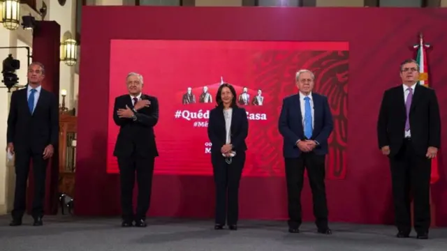 Presentación del acuerdo para producir la vacuna en México