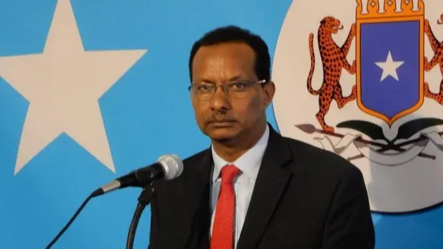 Wasiirka Caddaaladda ee Soomaaliya Xasan Xuseen Xaaji