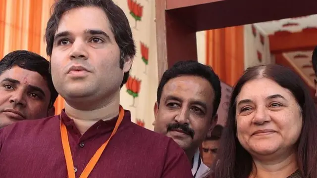 વરુણ અને મેનકા ગાંધી