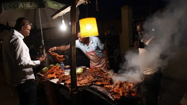 Suya stand