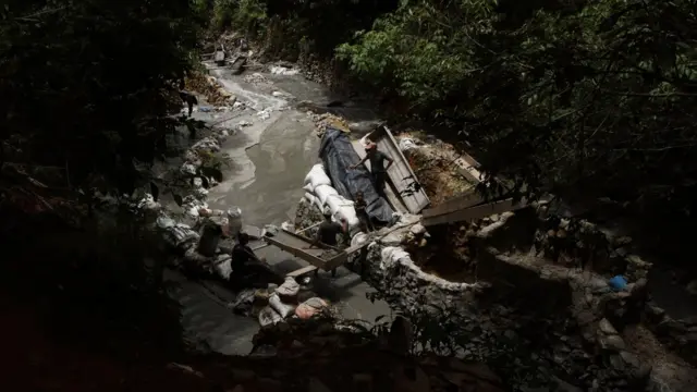 Quebrada (arroyo) La Cianurada