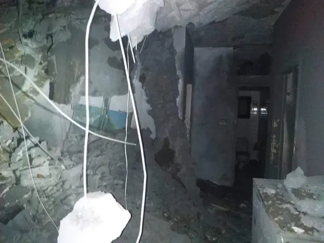 دمار أحدثه القصف الإسرائيلي لأبراج الشيخ زايد في غزة