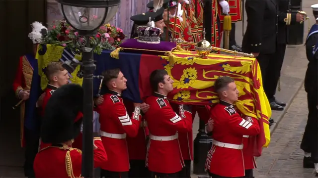 Procession during the Queen's State Funeral