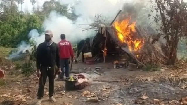 oko igbo ti ajọ NDLEA dana sun