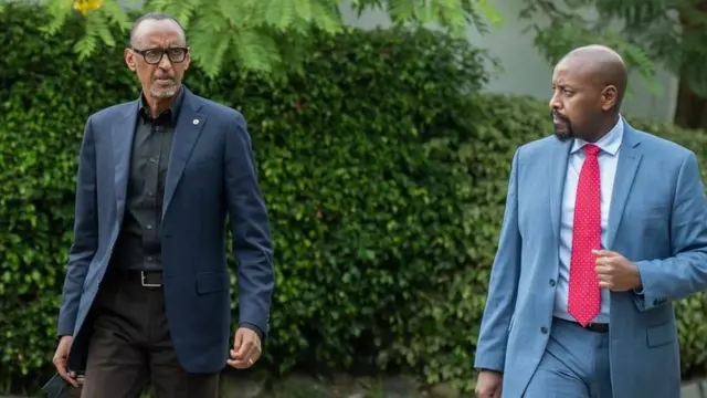 Rais Kagame na jenerali kainerugaba