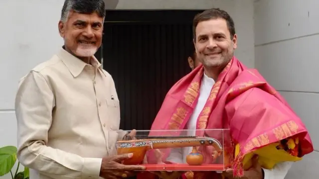 చంద్రబాబు, రాహుల్