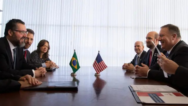 Chanceler Ernesto Araújo com o secretáriomaiores sites de apostas do mundoEstado americano Mike Pompeo,maiores sites de apostas do mundoBrasília,maiores sites de apostas do mundo2maiores sites de apostas do mundojaneiro