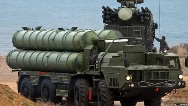 एस-400 अॅंटी एअरक्राफ्ट वेपन सिस्टम