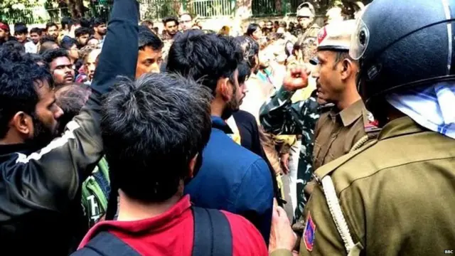 JNU ਵਿਦਿਆਰਥੀਆਂ ਦਾ ਪ੍ਰਦਰਸ਼ਨ