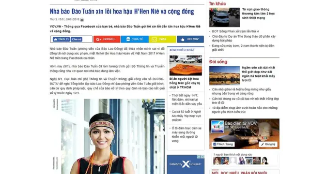 Trang mạng của Đài Tiếng Nói Việt Nam