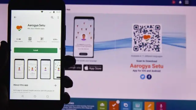 આરોગ્ય સેતુ ઍપ