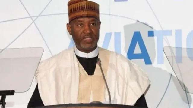 aworan Minisita irina ofurufu Naijiria Hadi Sirika