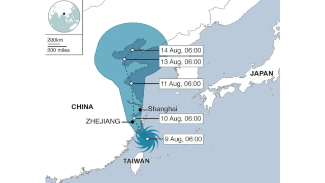 Inzira yitezwe gufatwa isegenya Lekima