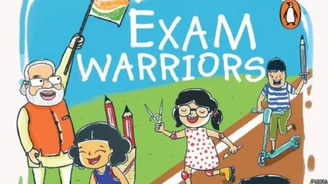 मोदींनी लहान मुलांसाठी 'एग्झाम वॉरियर्स' नावाचं पुस्तक लिहीलं आहे.