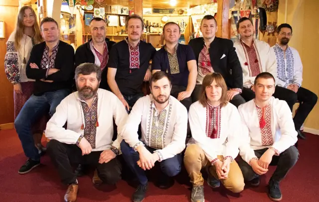 Científicos de la base ucraniana en la Antártida