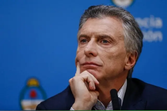 Arjantin Devlet Başkanı Mauricio Macri