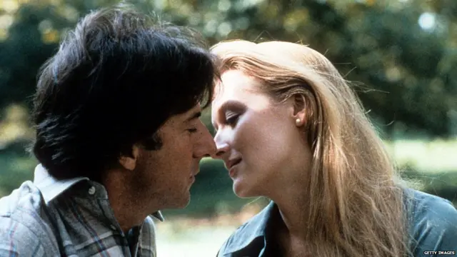 Dustin Hoffman and Meryl Streep in a scene of Kramer v Kramer
