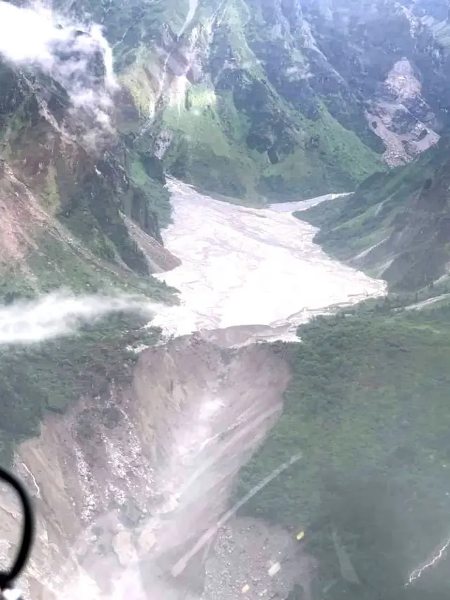 मेलम्चीमा आएको गेगरान बहाव