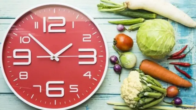 ਘੜੀ ਤੇ ਸਬਜ਼ੀਆਂ