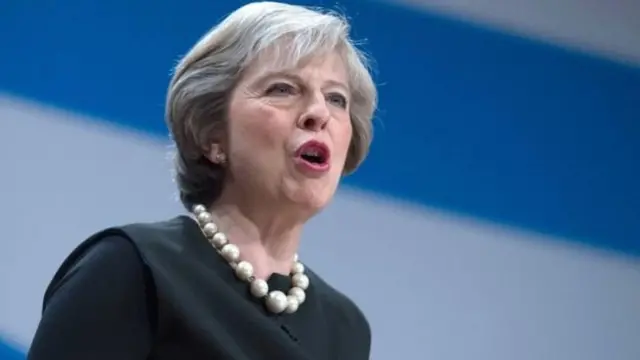 ब्रिटेन की प्रधानमंत्री टेरीज़ा मे