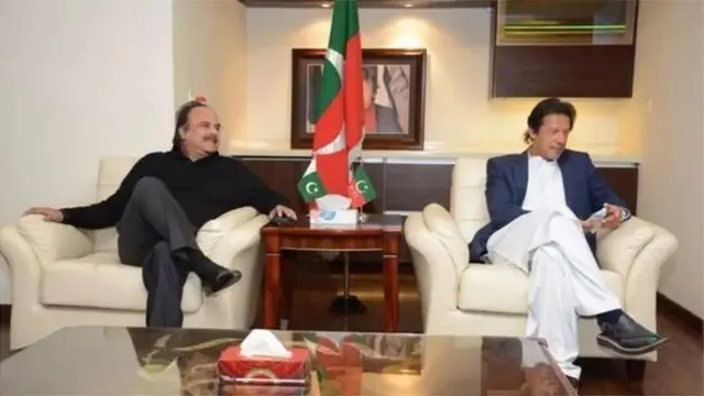 عمران خان، نعیم الحق