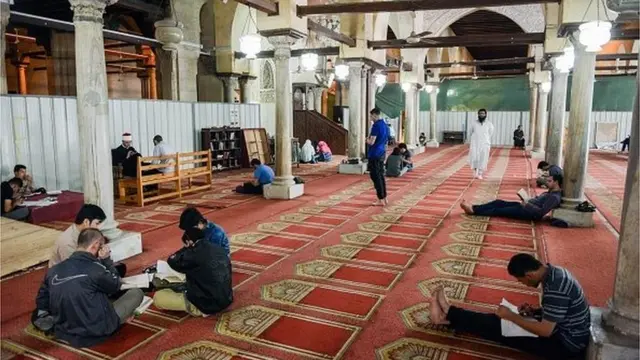 La mosquée de l'institut Al-Azhar