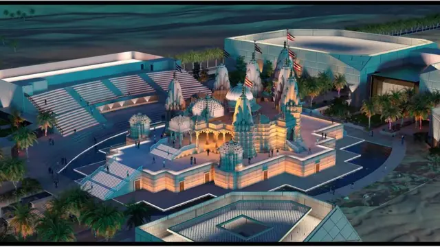 అబూదాబిలో అక్షరధామ్ హిందూ ఆలయం